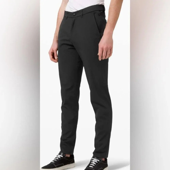 Lululemon Commission Pant Slim Ventlight Mesh Black Size 31 - Picture 1 of 7